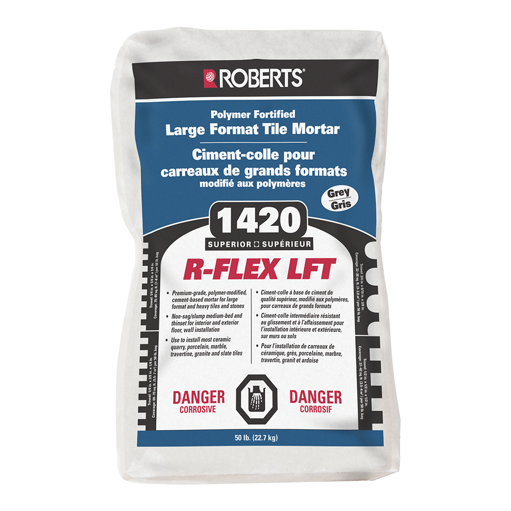 R-FLEX LFT Polymer Modified Large Format Tile Mortar