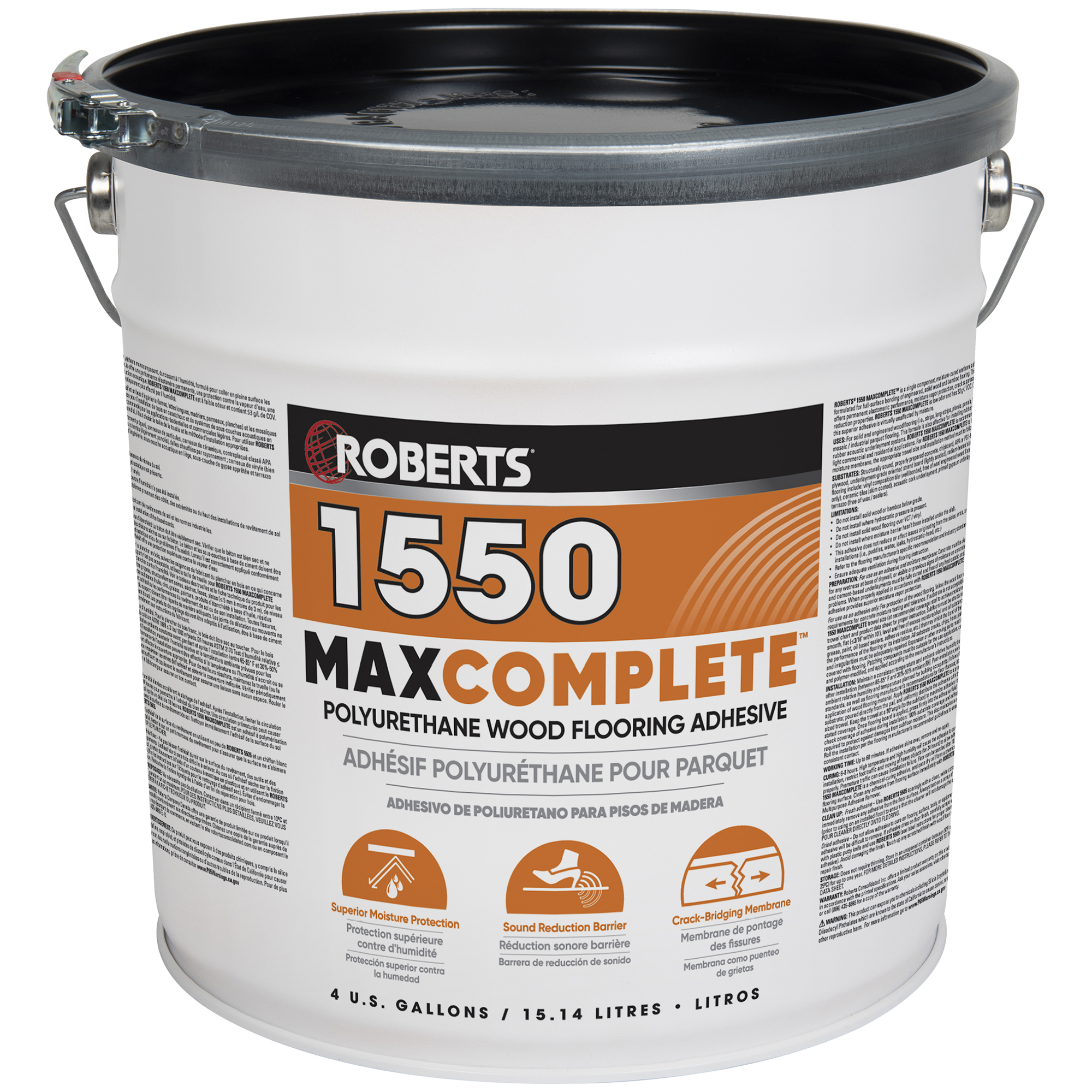 MAXCOMPLETE Polyurethane Flooring Adhesive