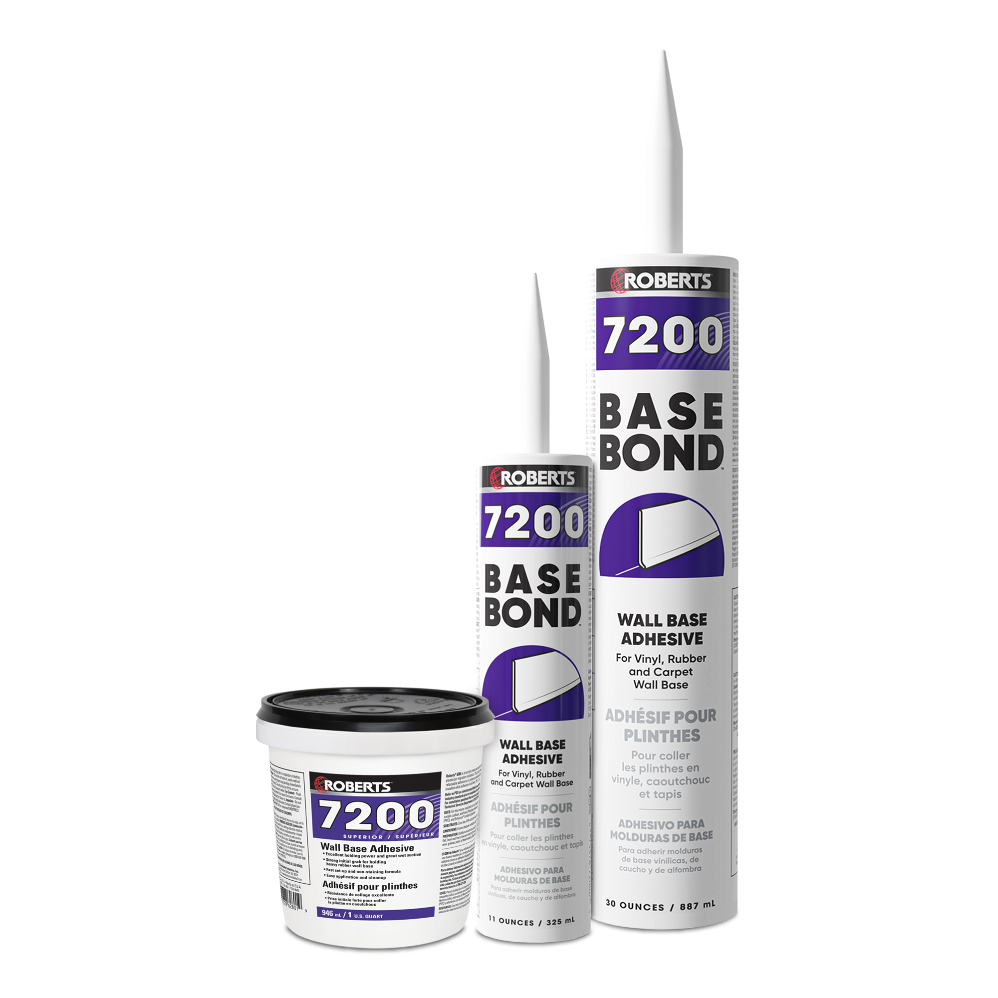 7200 BASE BOND® WALL BASE ADHESIVE