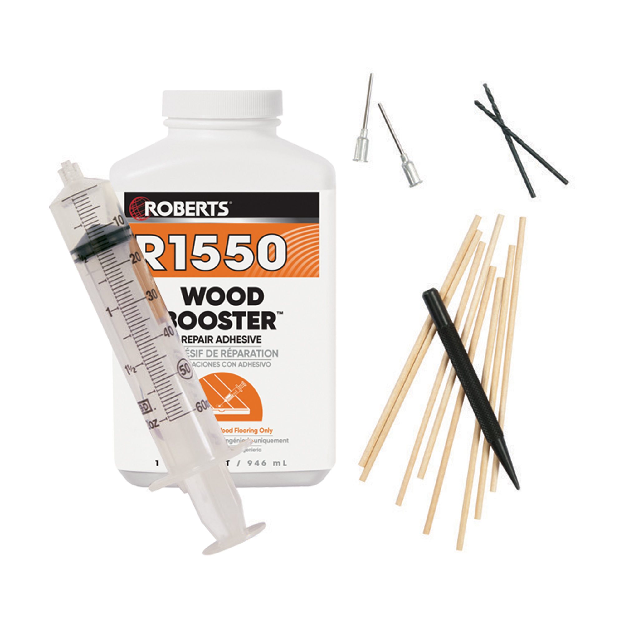 R1550 WOOD BOOSTER™ REPAIR ADHESIVE KIT