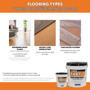 1487 ENGINEERED+ WOOD FLOORING ADHESIVE