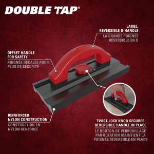 DOUBLE TAP™  REVERSIBLE TAPPING BLOCK