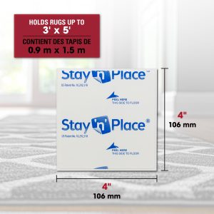 STAY 'N' PLACE® TAPE TABS