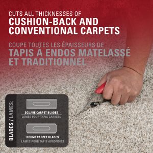 CUSHION BACK CARPET CUTTER