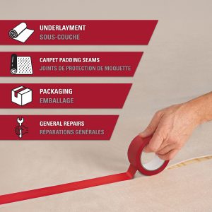 UNDERLAYMENT SEAM TAPE