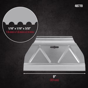 9" Adhesive Trowels