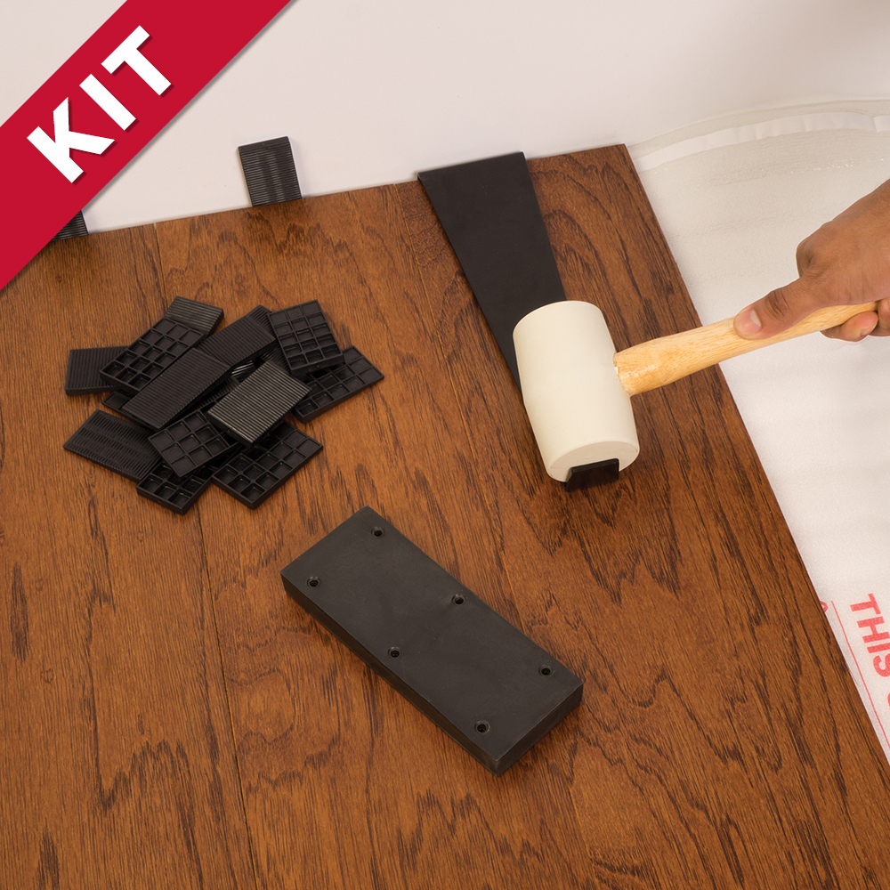 Laminate Flooring Installation Kit, How To Use Spacers For Vinyl Flooring