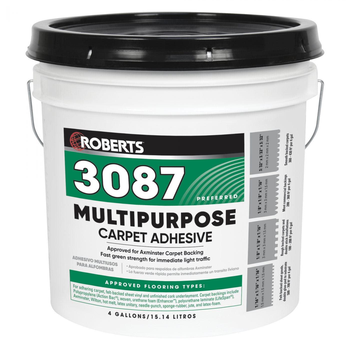 3087 Multipurpose Carpet Adhesive