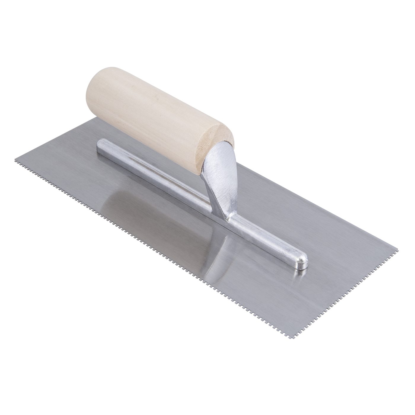 1/16 in. x 1/16 in. x 1/16 in. Square Notch Pro Flooring Trowel