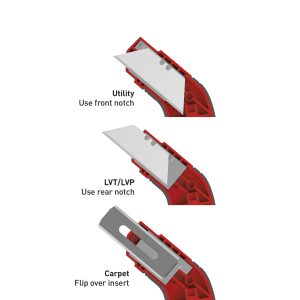 3-IN-1 CARPET, VINYL & UTILITY KNIFE