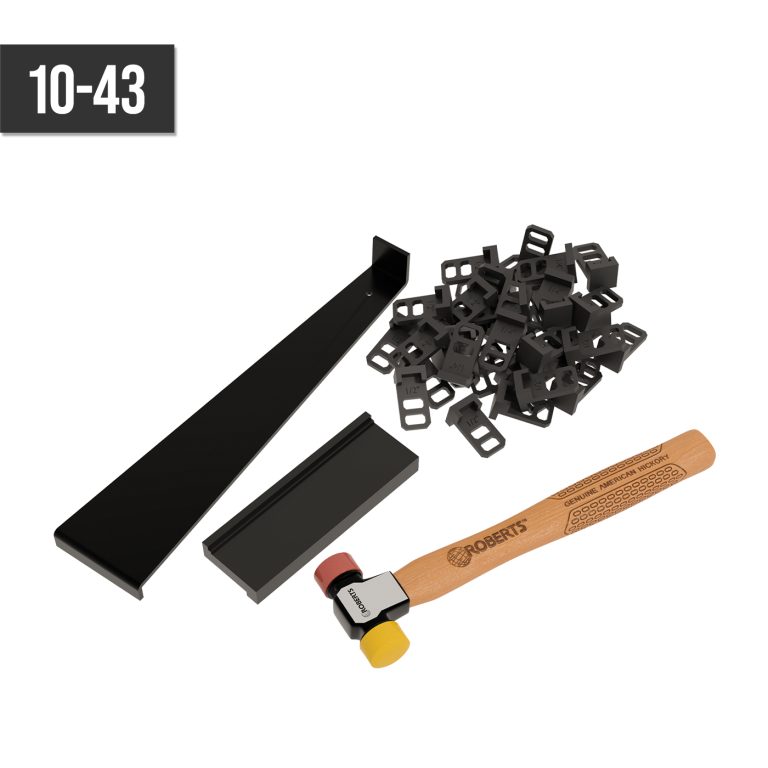 Goldblatt Laminate Flooring Installation Kit – 100 Spacers, Interlocking Tiles, Antique Style