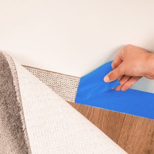 9-Pack Non-Slip Carpet Grippers - Reusable Double-Sided Pads To Keep Rugs Flat On Hardwood & Tile Floors