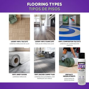8799 QUICKBOND VINYL FLOORING SPRAY ADHESIVE
