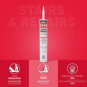 SR90 STAIRS & REPAIRS High-Performance Utility Adhesive