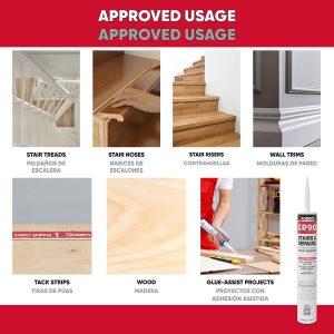 SR90 STAIRS & REPAIRS High-Performance Utility Adhesive