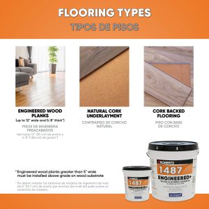 1487 ENGINEERED+ WOOD FLOORING ADHESIVE