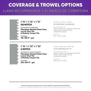 2310 FIBERGLASS-BACKED SHEET VINYL ADHESIVE