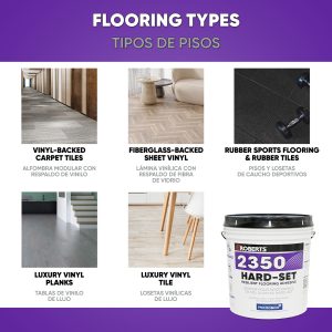 2350 HARD-SET RESILIENT FLOORING ADHESIVE