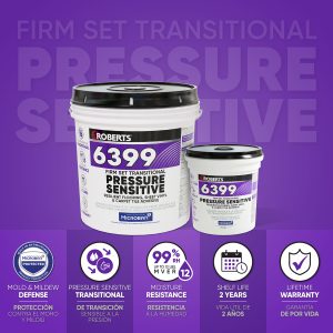 6399 FIRM SET TRANSITIONAL PRESSURE SENSITIVE ADHESIVE