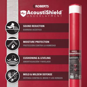 AcoustiShield™ Premium Underlayment