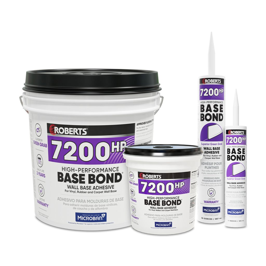 7200HP HIGH-PERFORMANCE BASE BOND® WALL BASE ADHESIVE