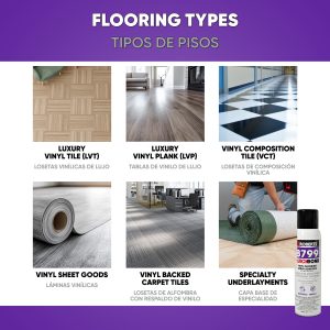 8799 QUICKBOND VINYL FLOORING SPRAY ADHESIVE