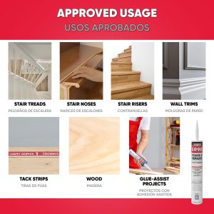 SR90 STAIRS & REPAIRS High-Performance Utility Adhesive