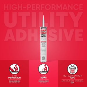 SR90 STAIRS & REPAIRS High-Performance Utility Adhesive